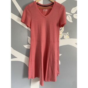 Smartwool Women's Everyday Exploration Dress Size S 150 Merino Wool Hemp Coral